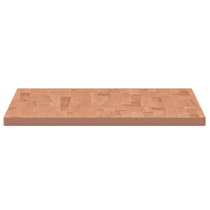 bordplade 100x60x2,5 cm rektangulær massivt bøgetræ