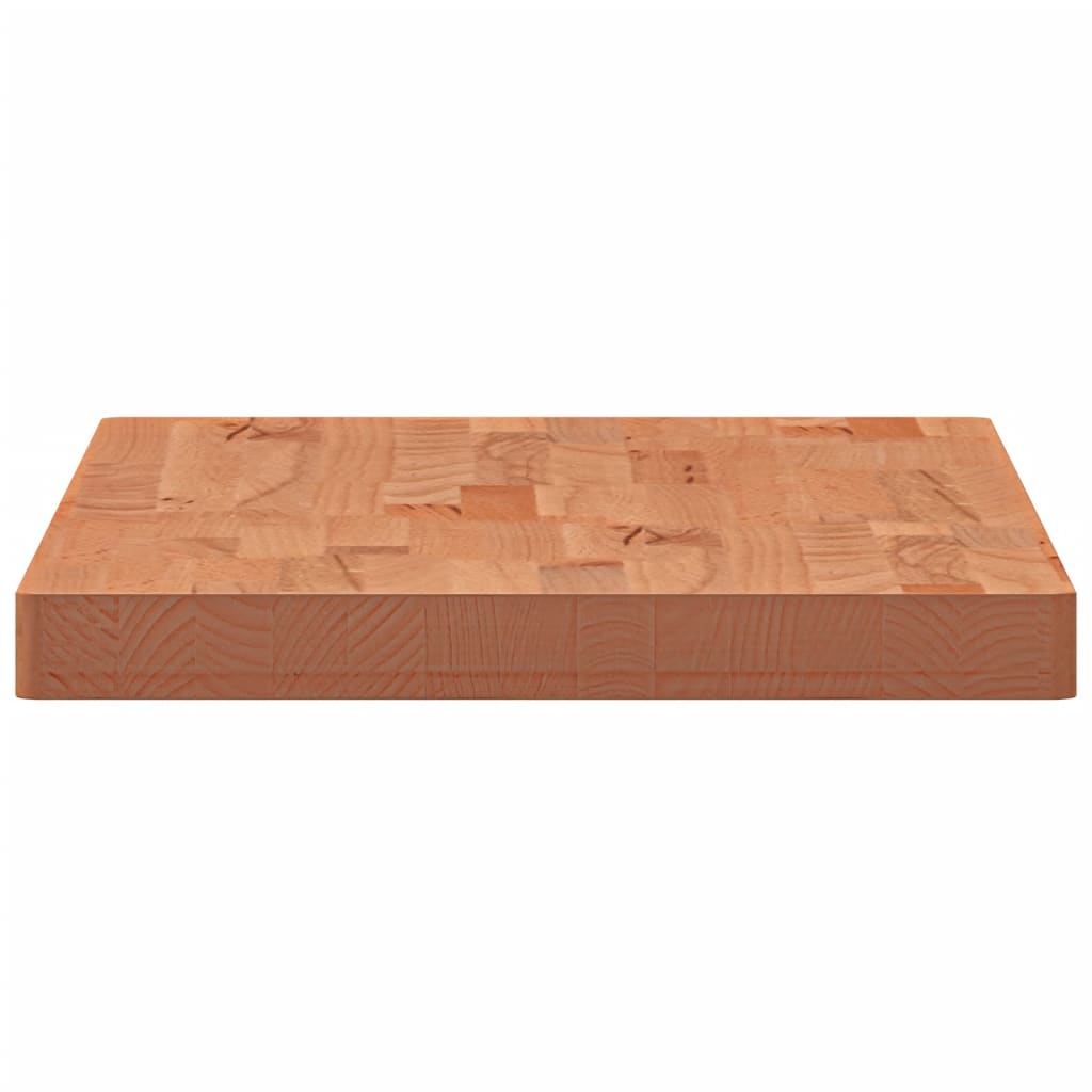 bordplade 100x50x4 cm rektangulær massivt bøgetræ