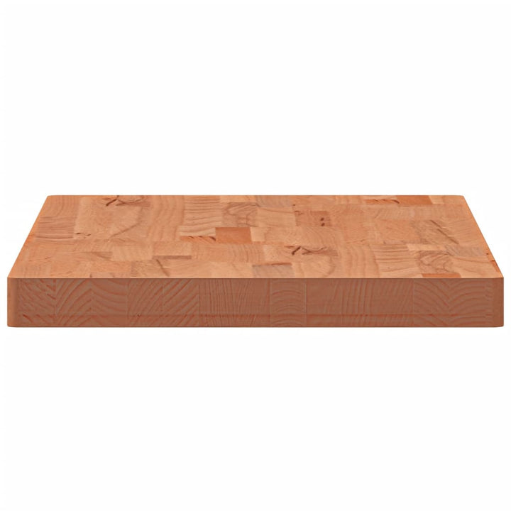 bordplade 100x50x4 cm rektangulær massivt bøgetræ
