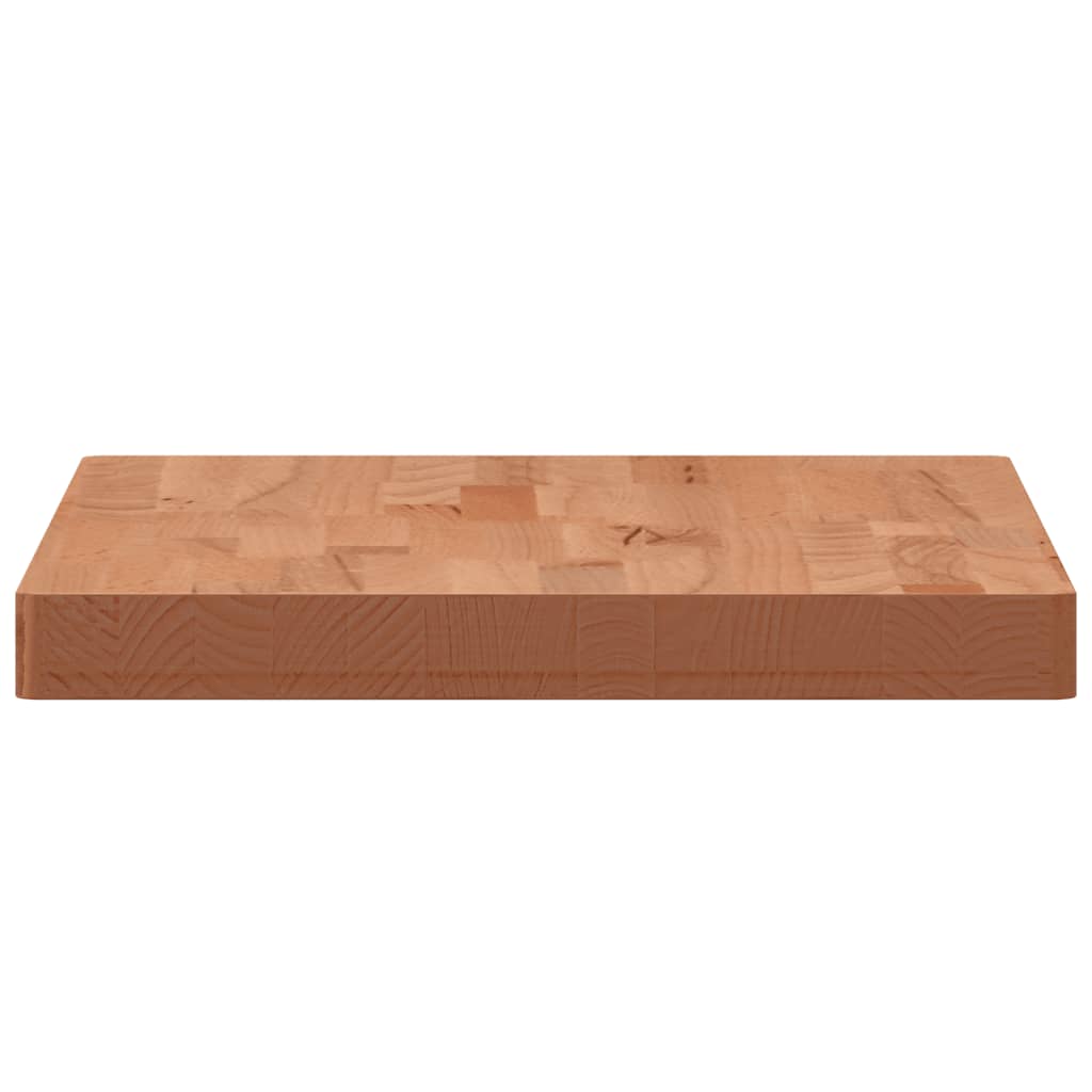 bordplade 60x40x4 cm rektangulær massivt bøgetræ