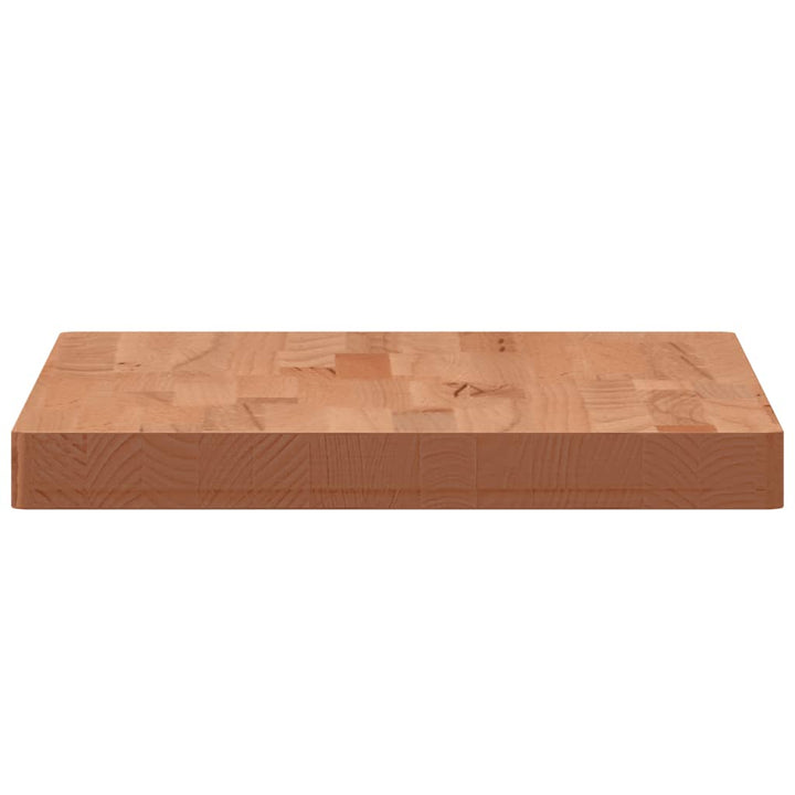 bordplade 60x40x4 cm rektangulær massivt bøgetræ