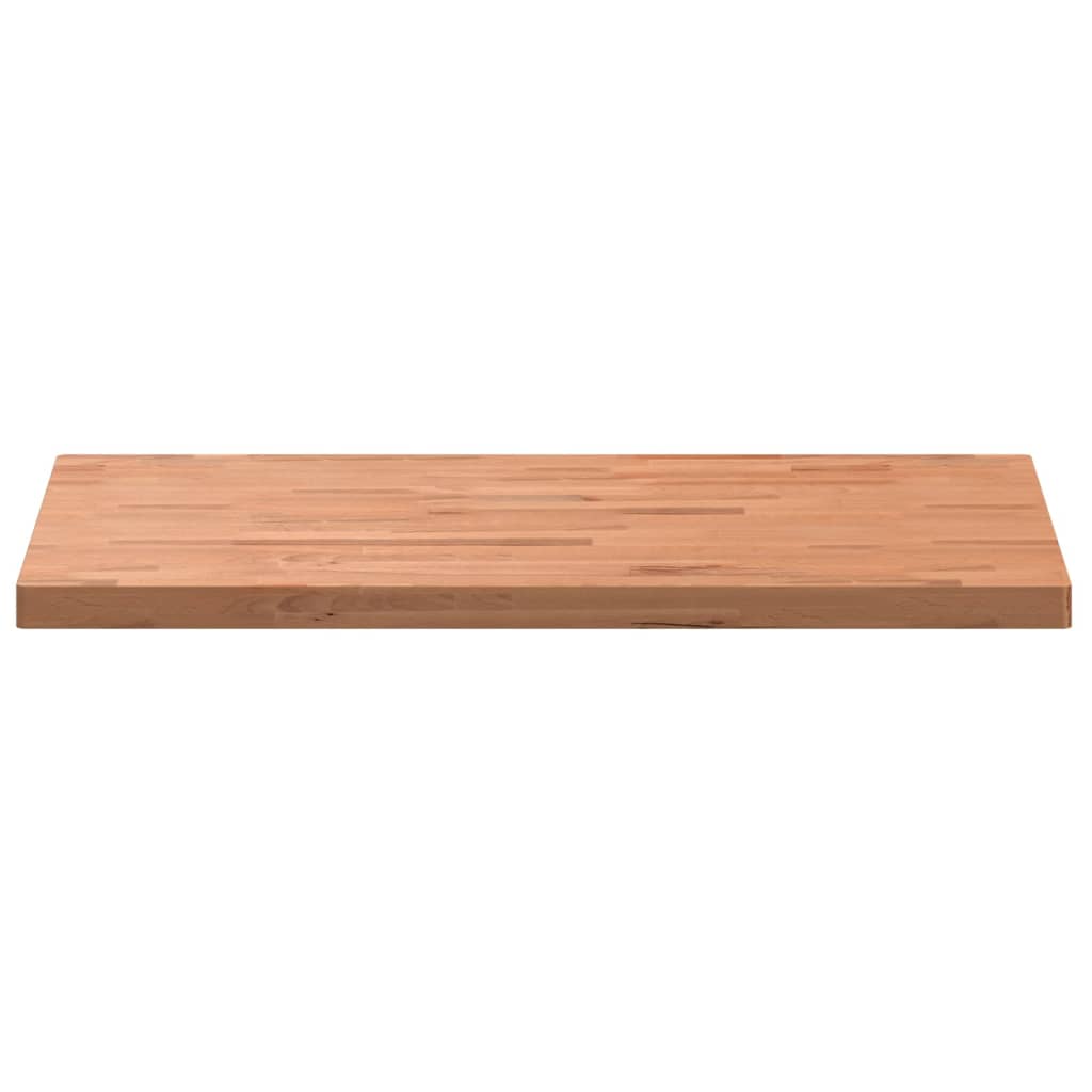 bordplade 100x60x4 cm rektangulær massivt bøgetræ