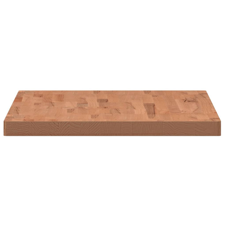 bordplade 100x60x4 cm rektangulær massivt bøgetræ
