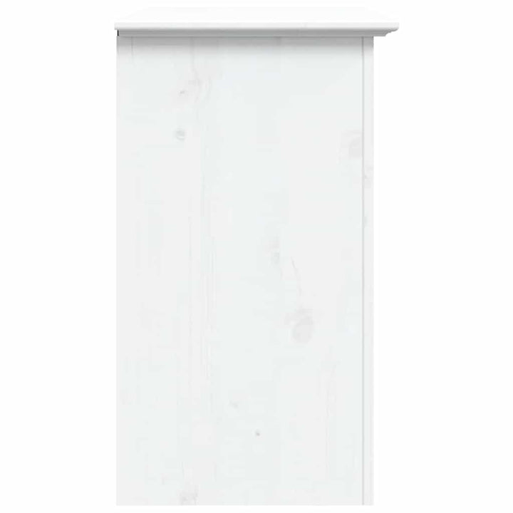 sengebord BODO 53x38,5x67 cm massivt fyrretræ hvid