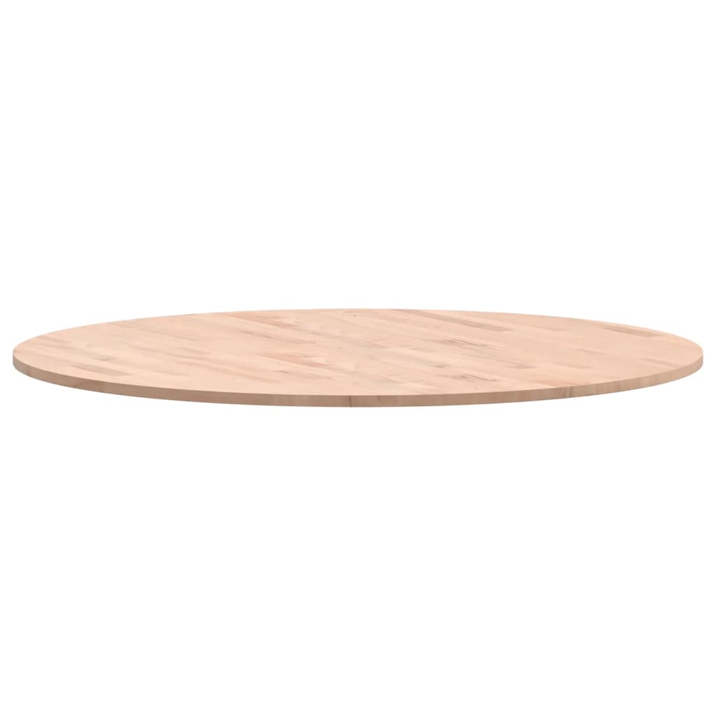 bordplade Ø90x1,5 cm rund massivt bøgetræ