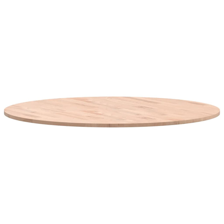 bordplade Ø90x1,5 cm rund massivt bøgetræ