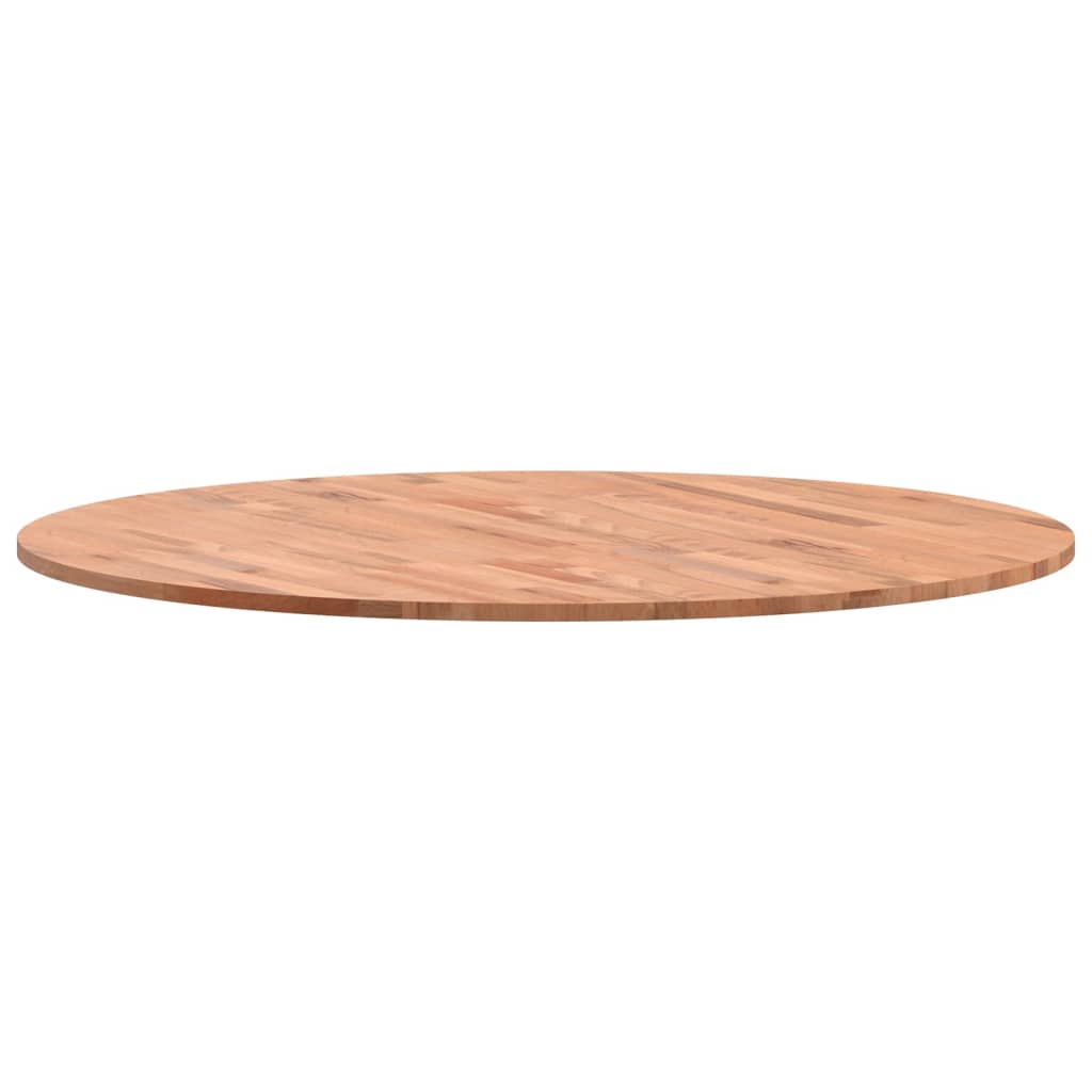bordplade Ø90x1,5 cm rund massivt bøgetræ