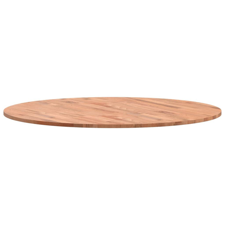 bordplade Ø90x1,5 cm rund massivt bøgetræ