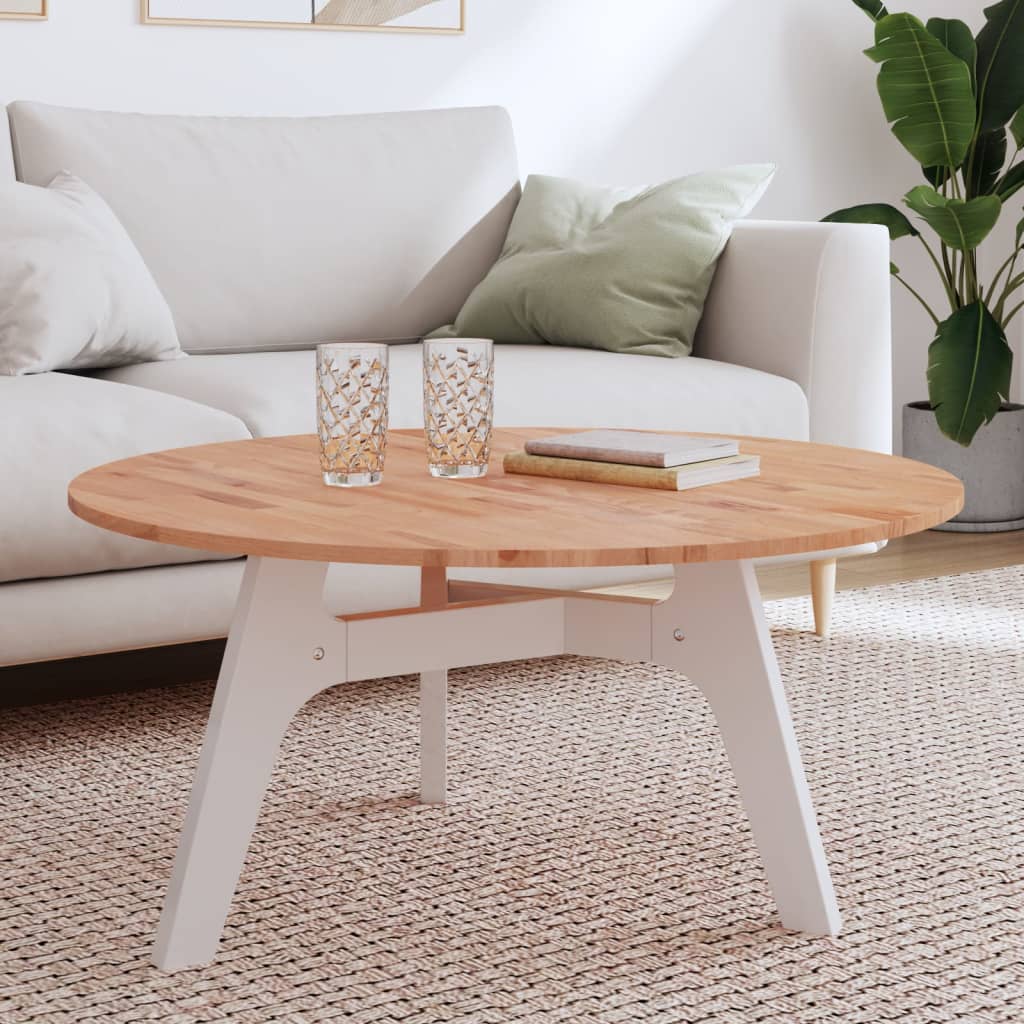 bordplade Ø90x1,5 cm rund massivt bøgetræ