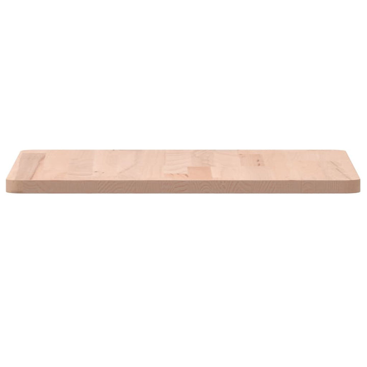 bordplade 40x40x1,5 cm firkantet massivt bøgetræ