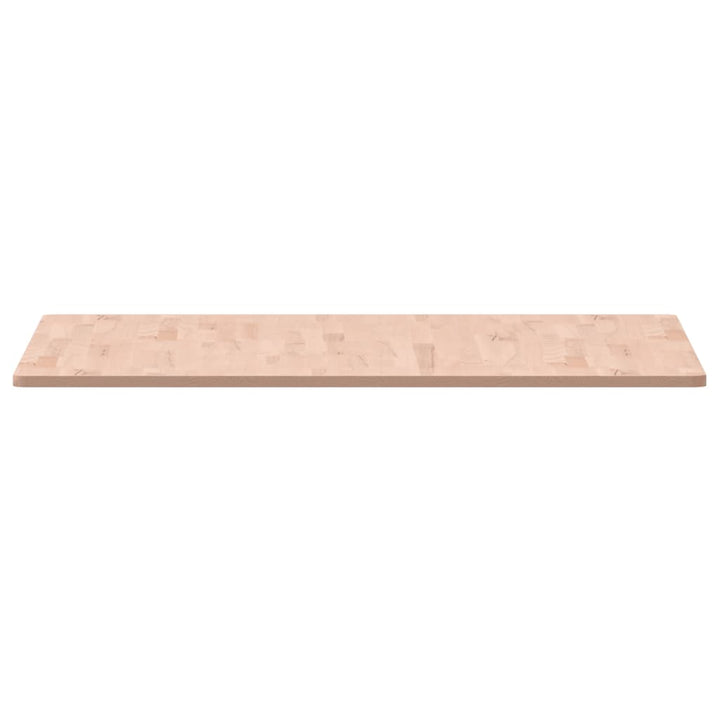 bordplade 90x90x1,5 cm firkantet massivt bøgetræ