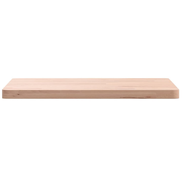 bordplade 50x50x2,5 cm firkantet massivt bøgetræ