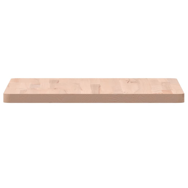 bordplade 50x50x2,5 cm firkantet massivt bøgetræ