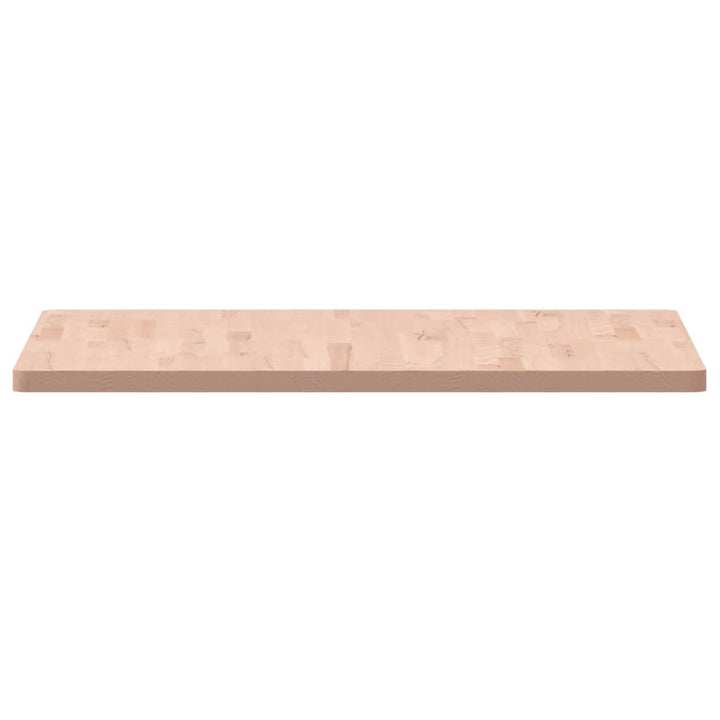 bordplade 80x80x2,5 cm firkantet massivt bøgetræ