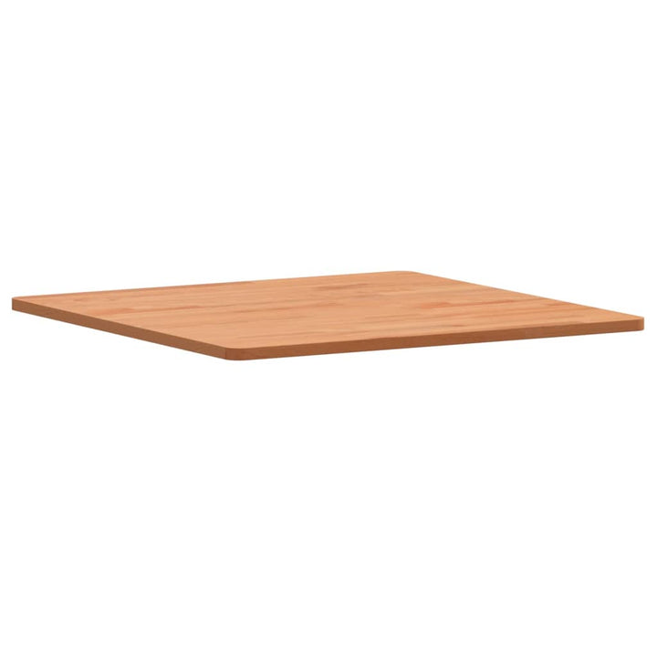 bordplade 60x60x1,5 cm firkantet massivt bøgetræ