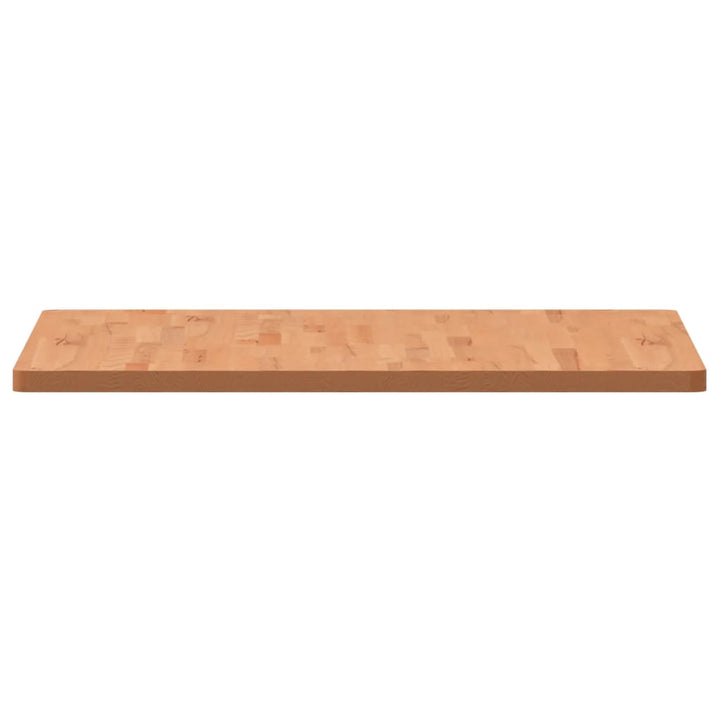 bordplade 80x80x2,5 cm firkantet massivt bøgetræ
