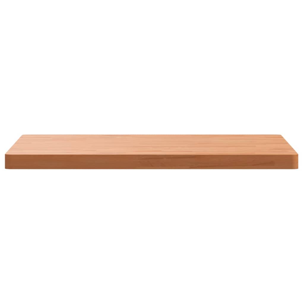 bordplade 80x80x4 cm firkantet massivt bøgetræ