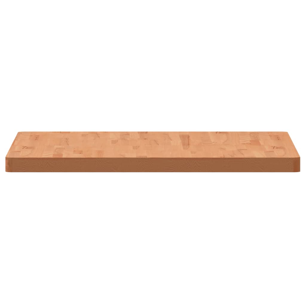 bordplade 80x80x4 cm firkantet massivt bøgetræ