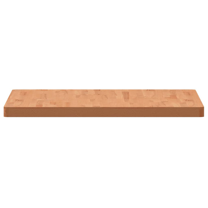 bordplade 80x80x4 cm firkantet massivt bøgetræ