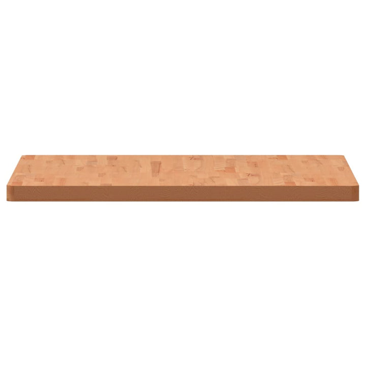 bordplade 90x90x4 cm firkantet massivt bøgetræ