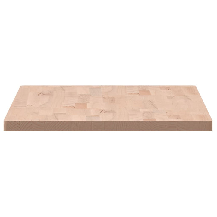 bordplade til badeværelse 100x50x2,5 cm massivt bøgetræ