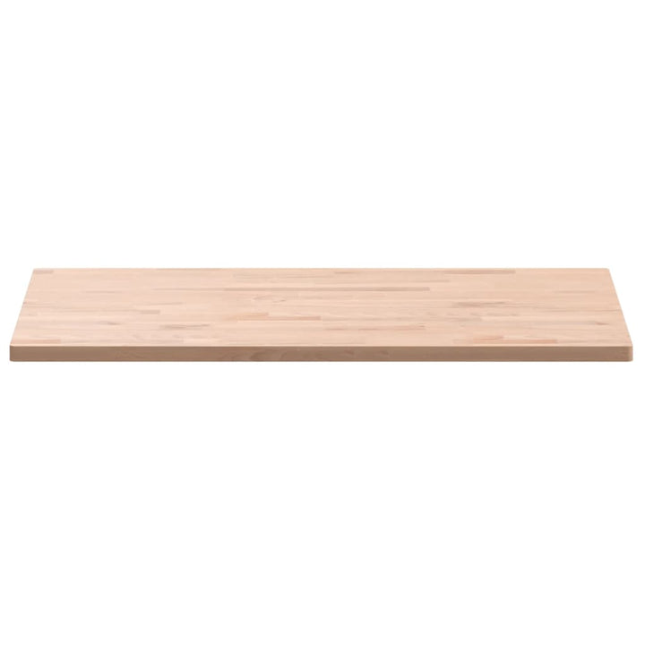 bordplade til badeværelse 100x60x2,5 cm massivt bøgetræ