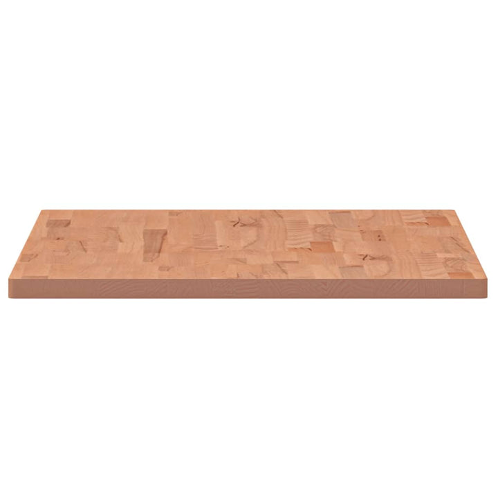 bordplade til badeværelse 100x60x2,5 cm massivt bøgetræ
