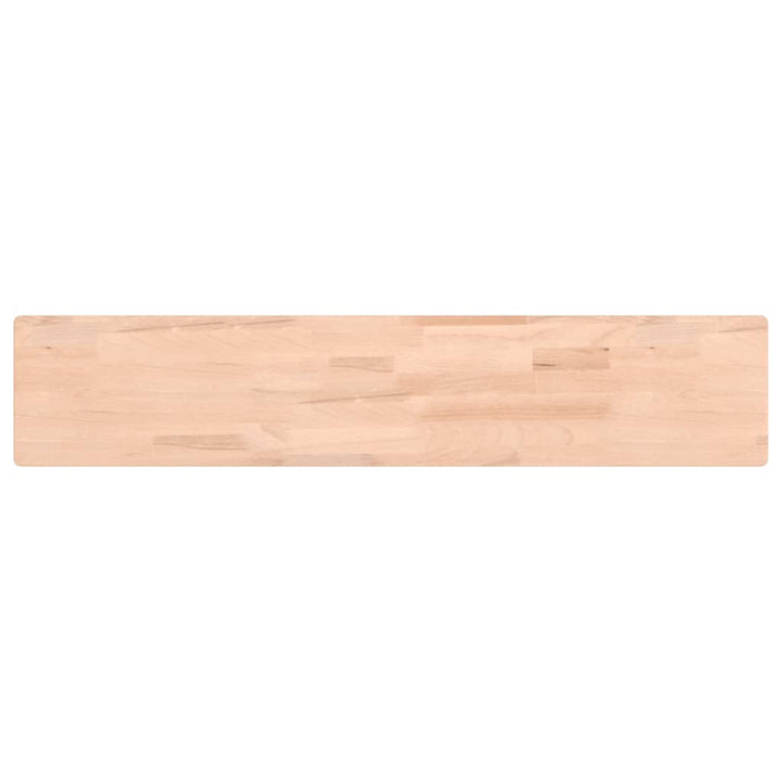 væghylde 100x20x4 cm massivt bøgetræ