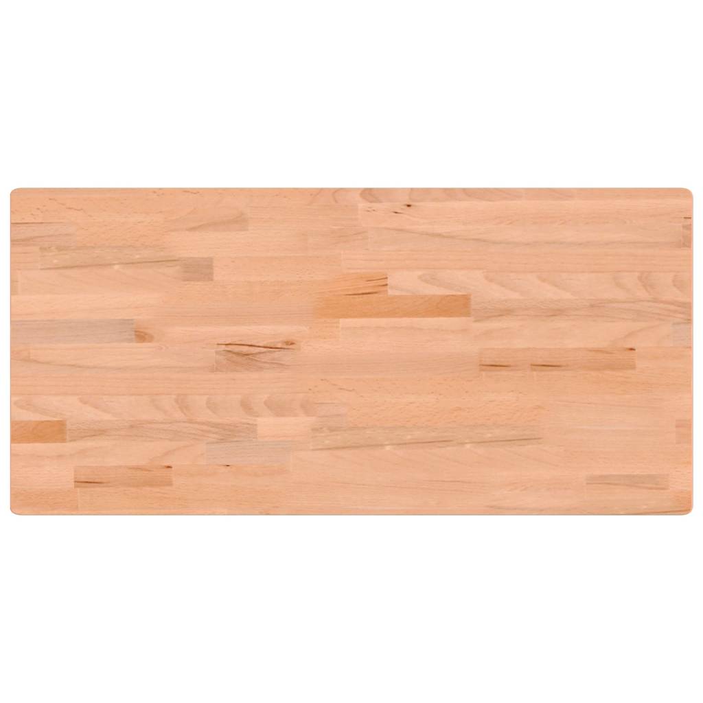skrivebordsplade 115x55x2,5 cm massivt bøgetræ