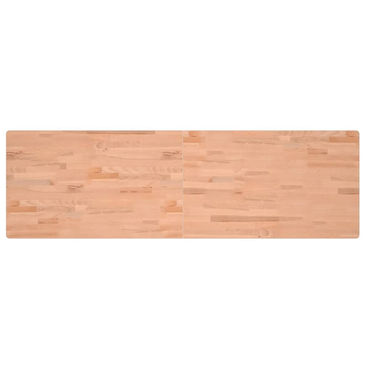 skrivebordsplade 180x55x2,5 cm massivt bøgetræ