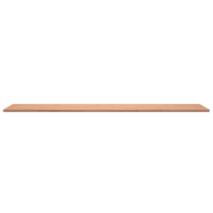skrivebordsplade 220x55x2,5 cm massivt bøgetræ