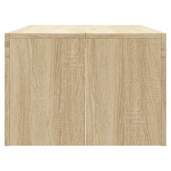 sofabord 102x50x36 cm konstrueret træ sonoma-eg