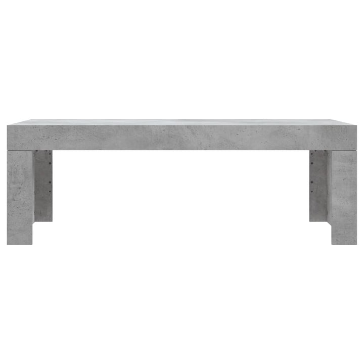 sofabord 102x50x36 cm konstrueret træ betongrå