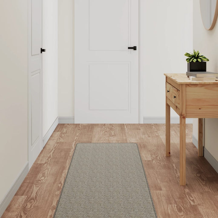 tæppeløber 50x250 cm sisallook platina
