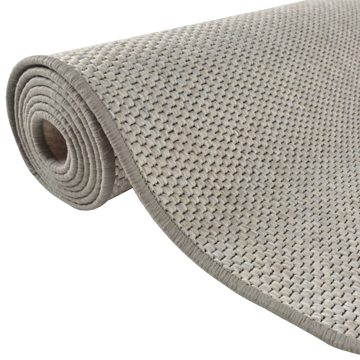 tæppeløber 40x100 cm sisallook platina