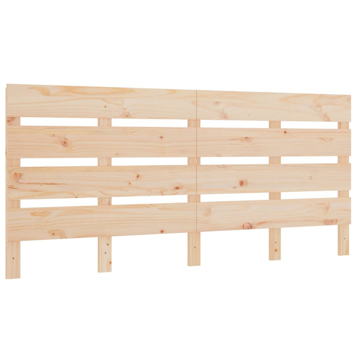 sengeramme uden madras 140x190 cm massivt fyrretræ