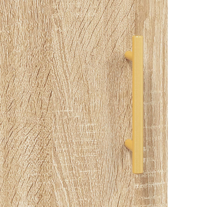 skænk 69,5x34x90 cm konstrueret træ sonoma-eg