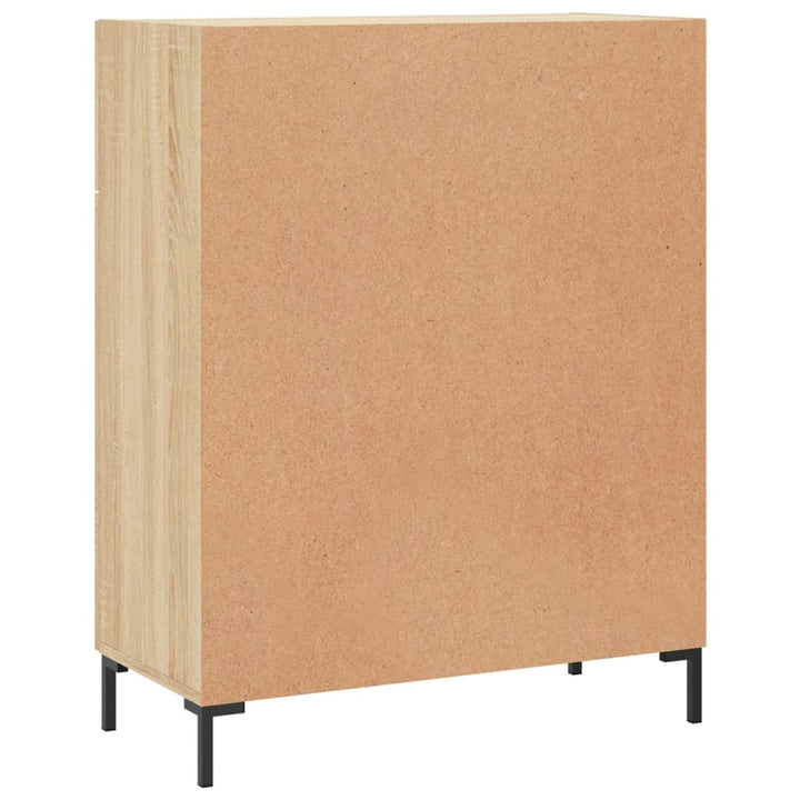 skænk 69,5x34x90 cm konstrueret træ sonoma-eg