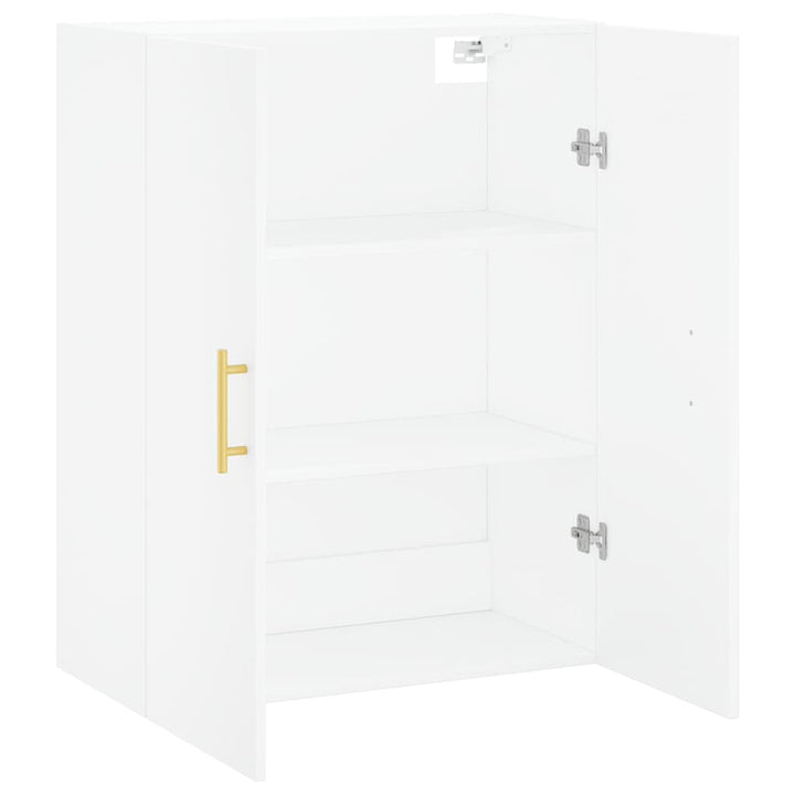 væghængt skab 69,5x34x90 cm hvid