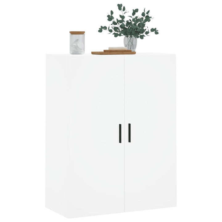 væghængt skab 69,5x34x90 cm hvid
