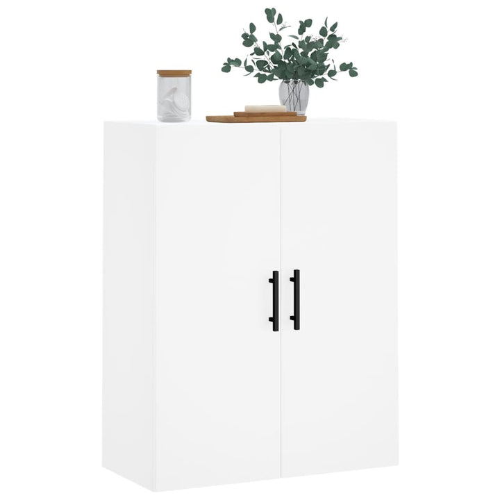 væghængt skab 69,5x34x90 cm hvid