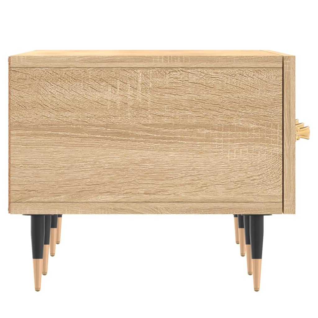 tv-bord 150x36x30 cm konstrueret træ sonoma-eg