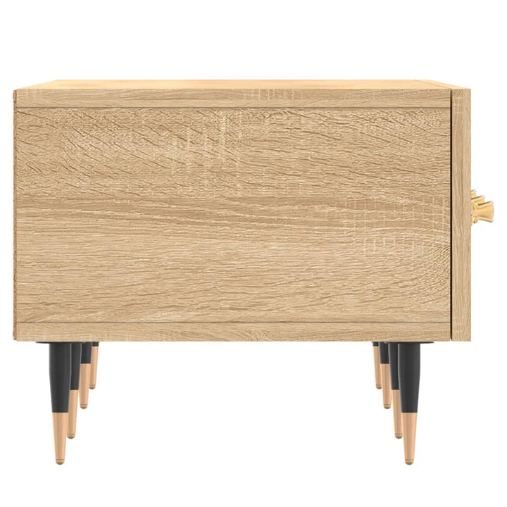 tv-bord 150x36x30 cm konstrueret træ sonoma-eg