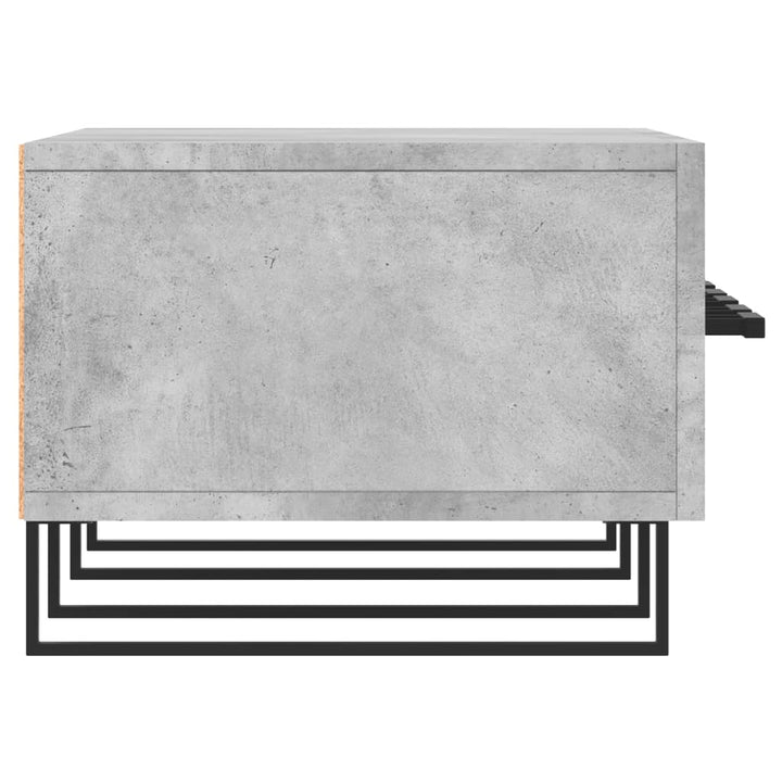 tv-bord 150x36x30 cm konstrueret træ betongrå