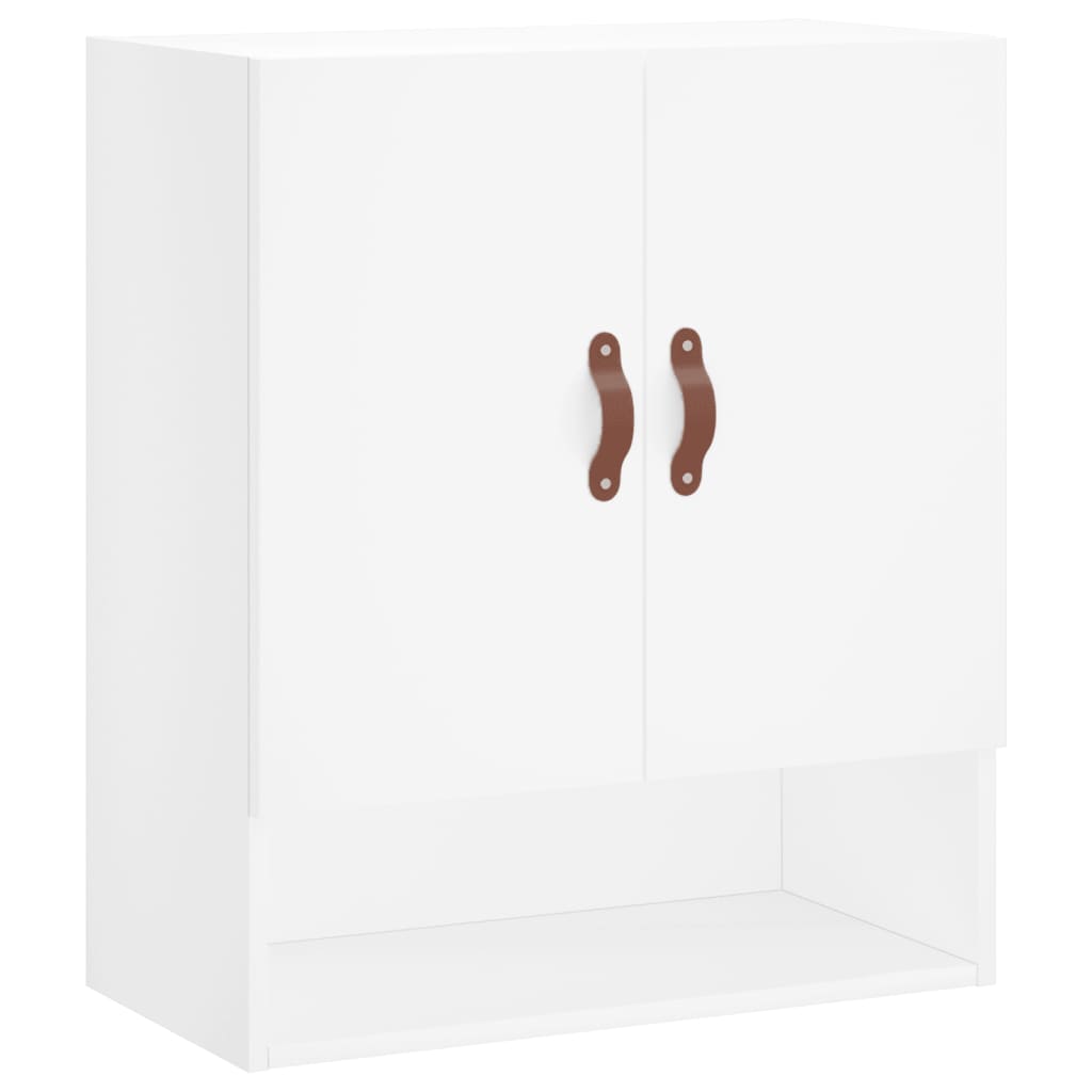 vægskab 60x31x70 cm konstrueret træ hvid