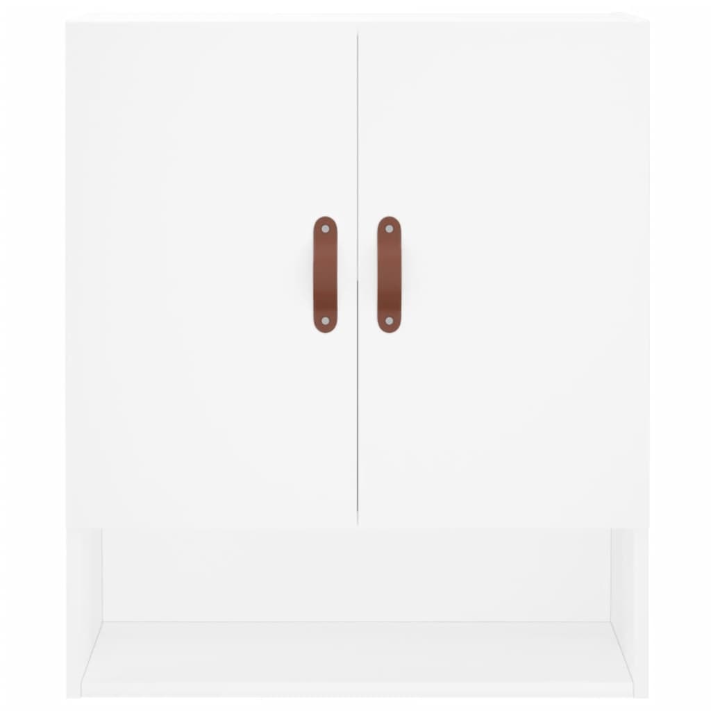 vægskab 60x31x70 cm konstrueret træ hvid
