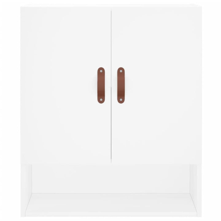 vægskab 60x31x70 cm konstrueret træ hvid