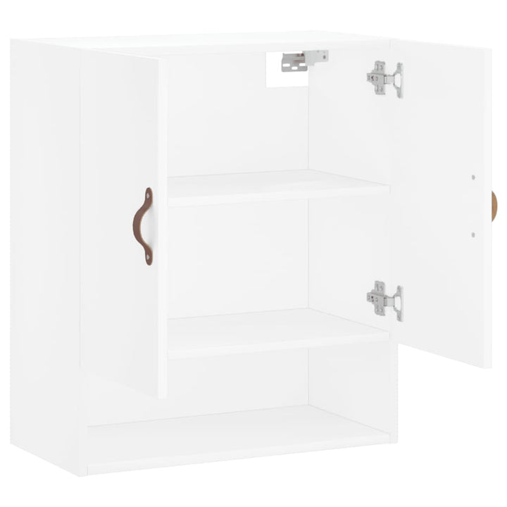 vægskab 60x31x70 cm konstrueret træ hvid