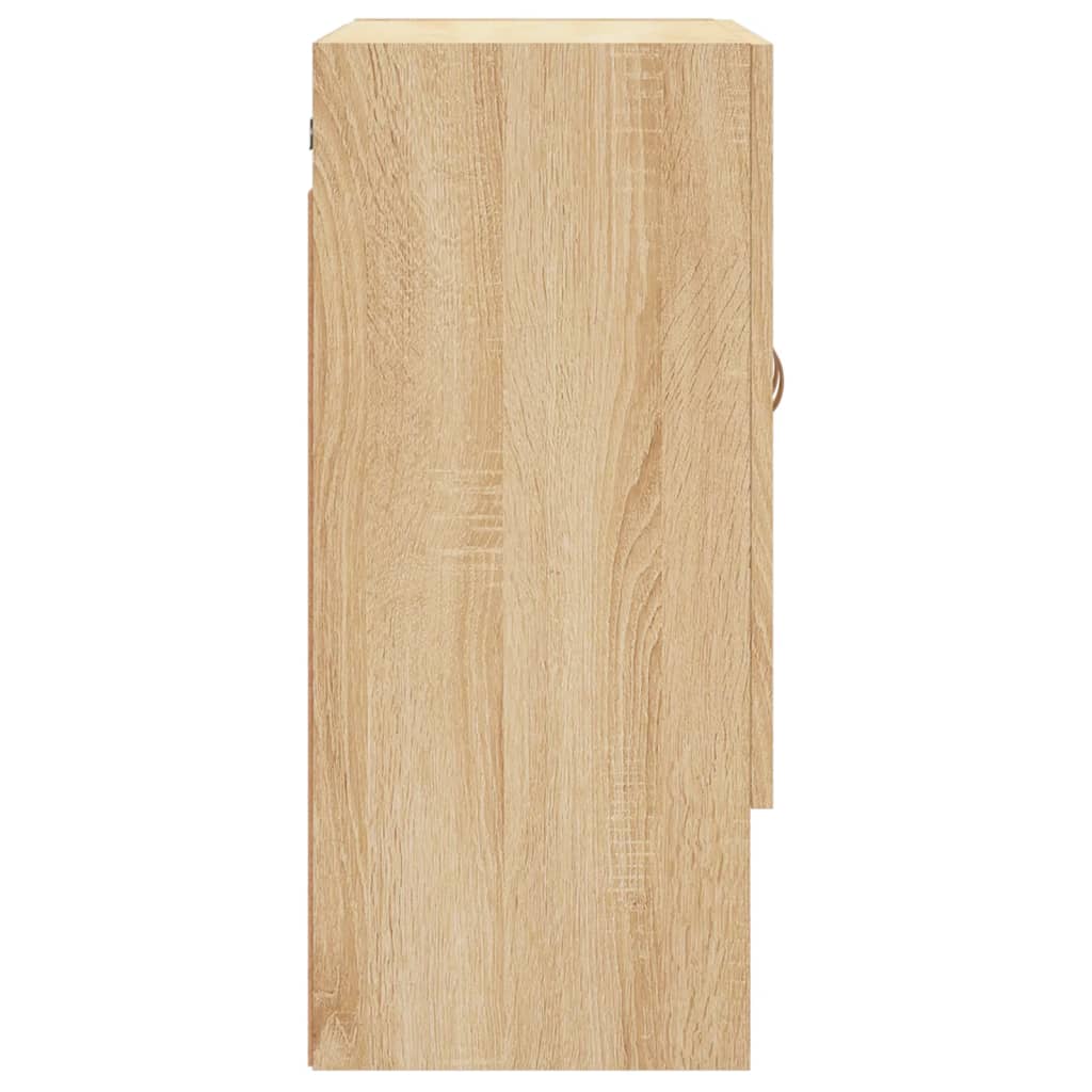 vægskab 60x31x70 cm konstrueret træ sonoma-eg