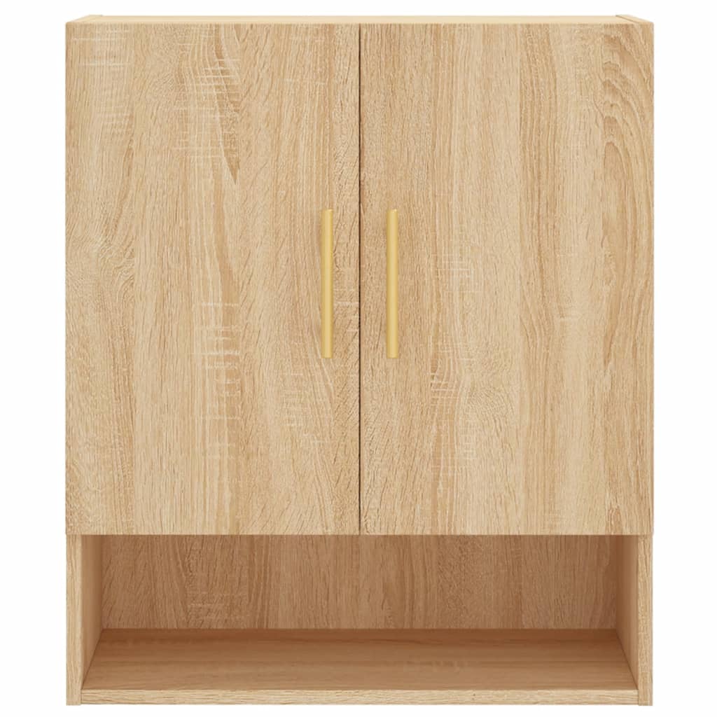 vægskab 60x31x70 cm konstrueret træ sonoma-eg